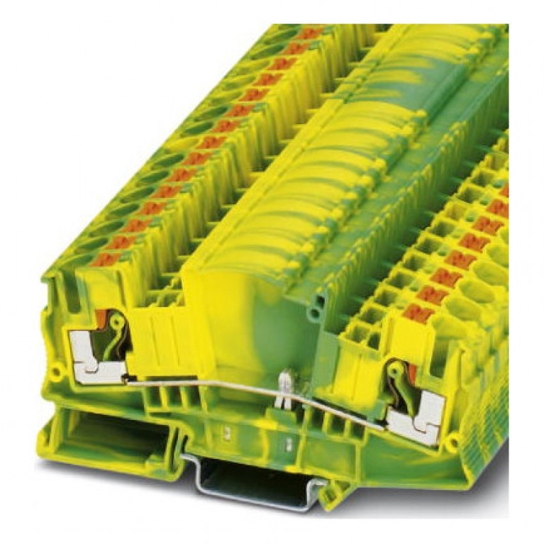 Клемма защитного провода PHOENIX CONTACT 0,5.6 мм², желто-зеленый, 3212196