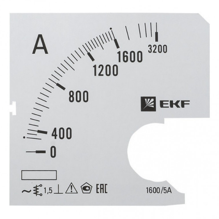Шкала сменная для A961 1600//5А-1,5 EKF PROxima