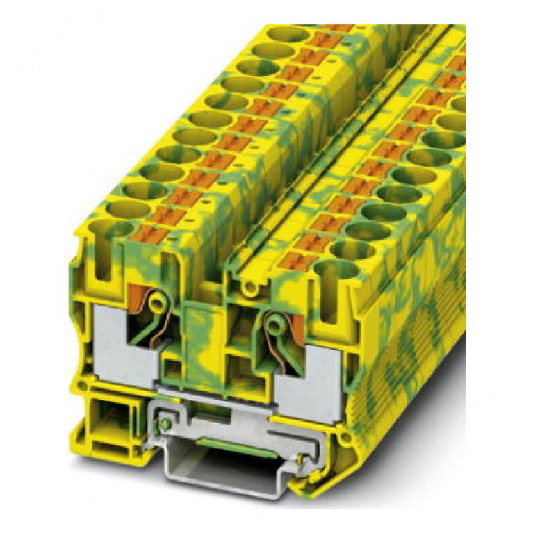 Клемма защитного провода PHOENIX CONTACT 0,5.10 мм², желто-зеленый, 3212131