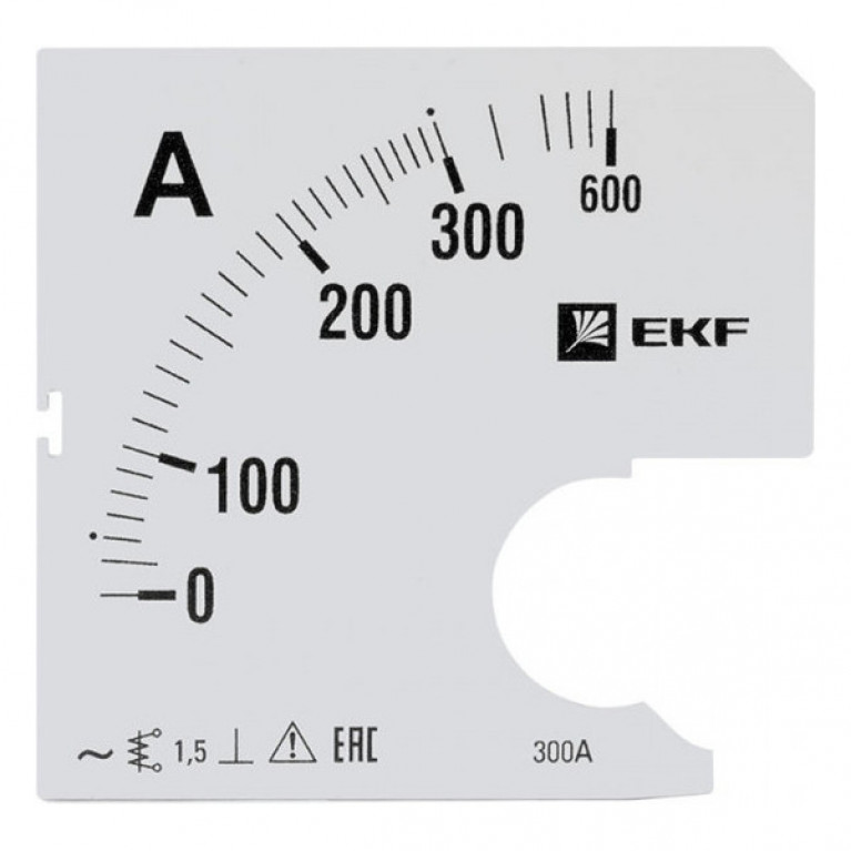 Шкала сменная для A961 300//5А-1,5 EKF PROxima