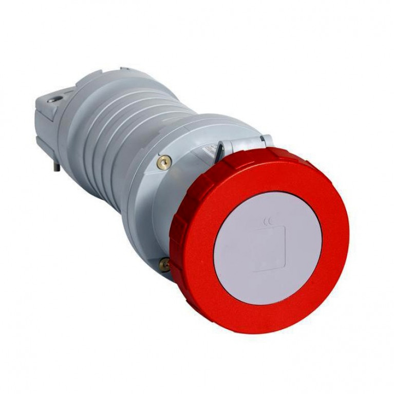 Розетка кабельная 463C6W, 63А, 3P+N+E, IP67, 6ч