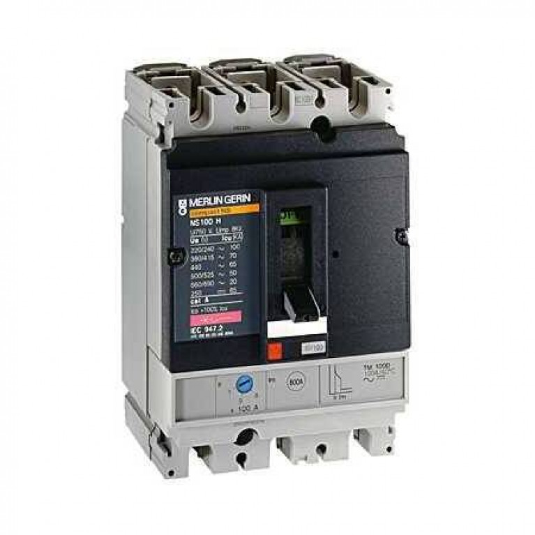 Силовой автомат Schneider Electric Compact NS, 70кА, 3P, 100А, 29677