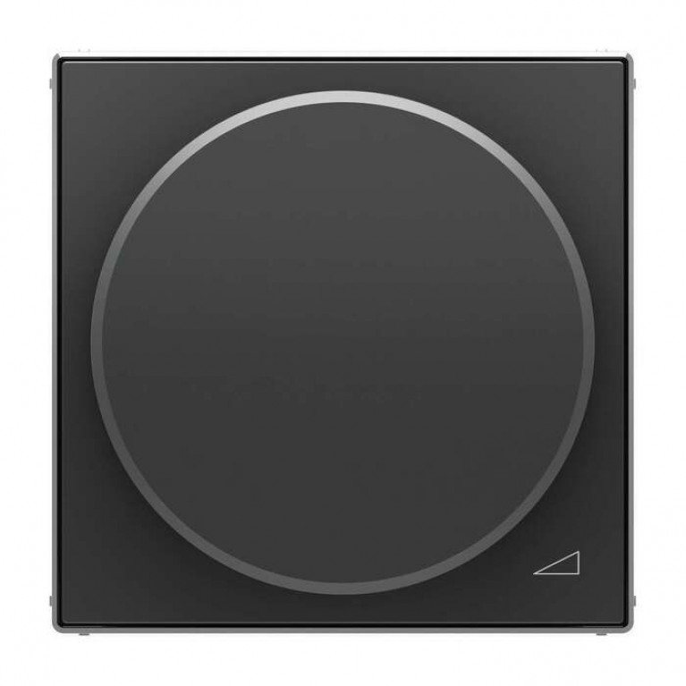 Накладка на светорегулятор ABB SKY, черный бархат, 2CLA856020A1501