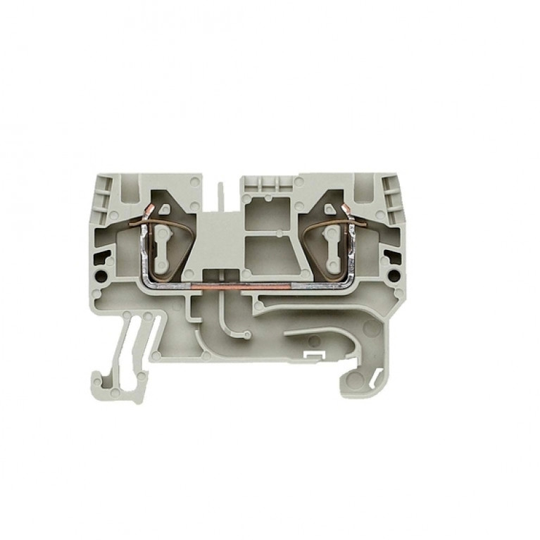 Клемма пружинная проходная Schneider Electric 4мм², серый, AB1RRN435U2GR