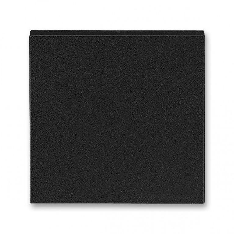 Накладка на светорегулятор клавишный ABB LEVIT, антрацит // дымчатый черный, 2CHH700100A4063