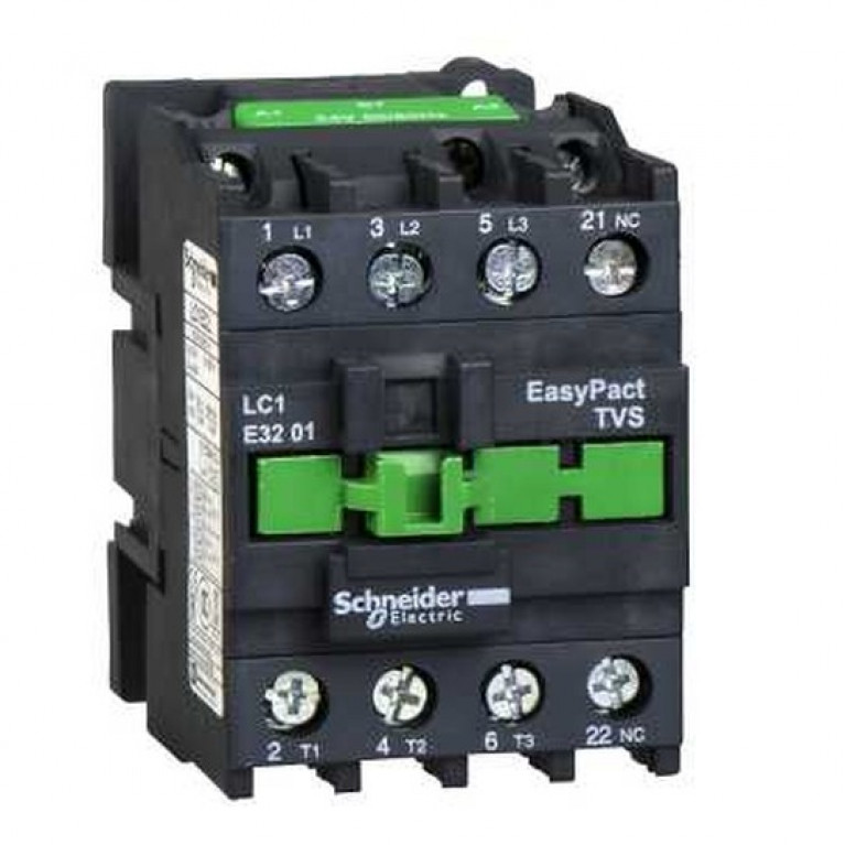 Контактор Schneider Electric EasyPact TVS 3P 32А 400//110В AC, LC1E3210F7