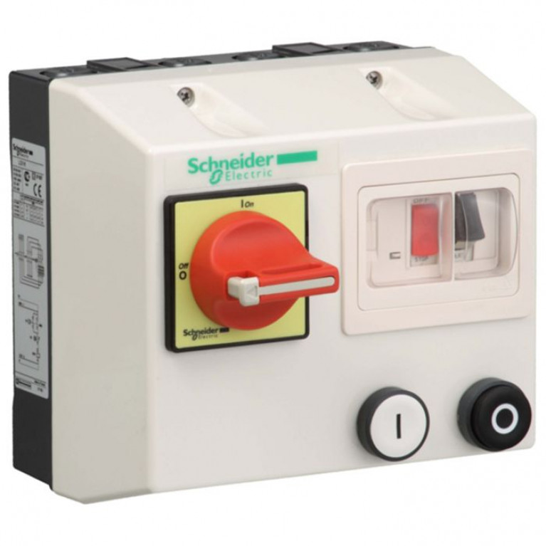 Пускатель в корпусе Schneider Electric TeSys LG 4А, 1.5кВт 400//220В, LG1K065M708