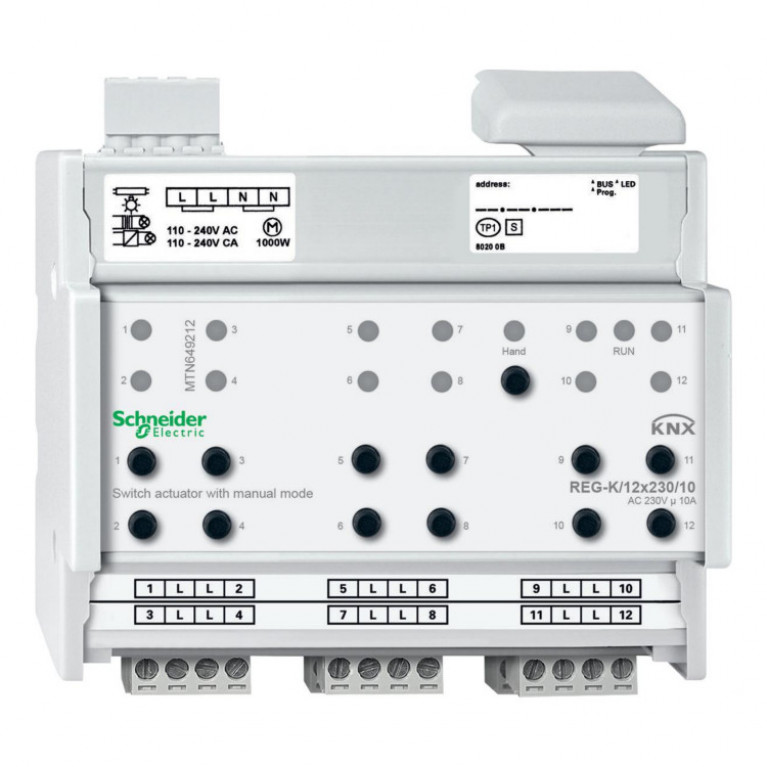АКТОР ДЛЯ ВЫКЛ REG-K//12X230//10 С РУЧ УПР