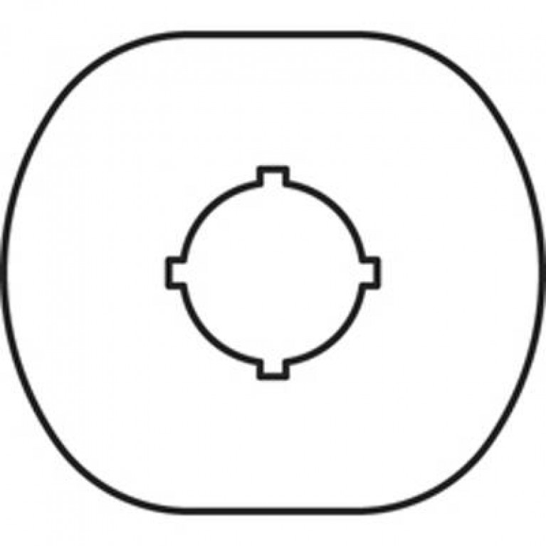 Шильдик MA6-1000 (1 место) для пластикового кнопочного поста