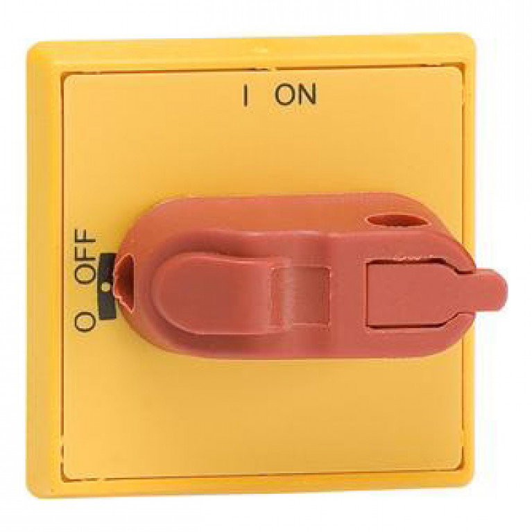 Ручка управления OHYS3AH (желто-красная) выносная для рубильников ОТ16..125F
