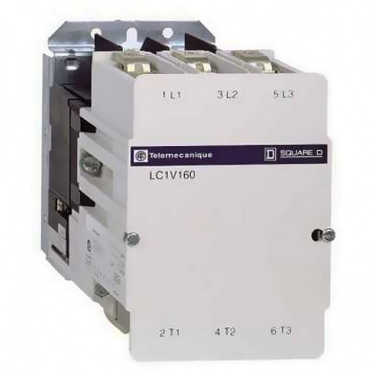 Контактор Schneider Electric TeSys V 3P 160А 400//380В AC 75кВт, LC1V160V7