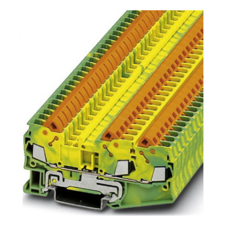 Клемма защитного провода PHOENIX CONTACT 0,5.2,5 мм², желто-зеленый, 3206474
