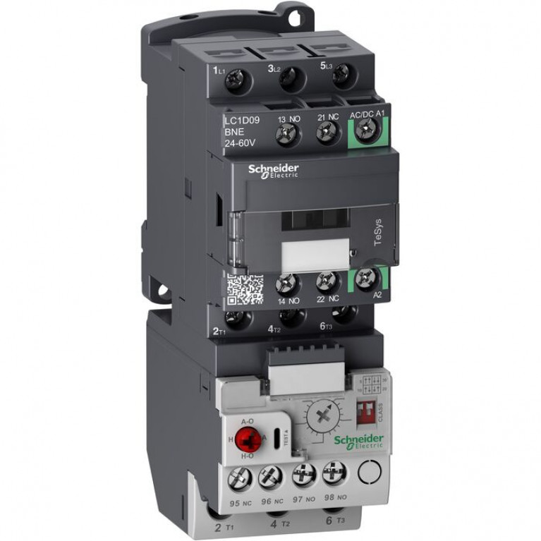 КОНТАКТОР D 3P AC3 440В 25A, КАТУШКА УПР. 24-60В AC//DC, ЗАЖИМ ПОД ВИНТ