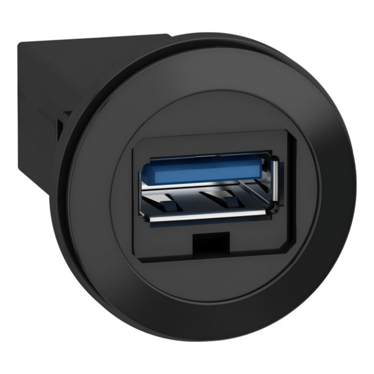 USB-РАЗЪЕМ В ПАНЕЛЬ, ДЛЯ ОТВ. 22ММ