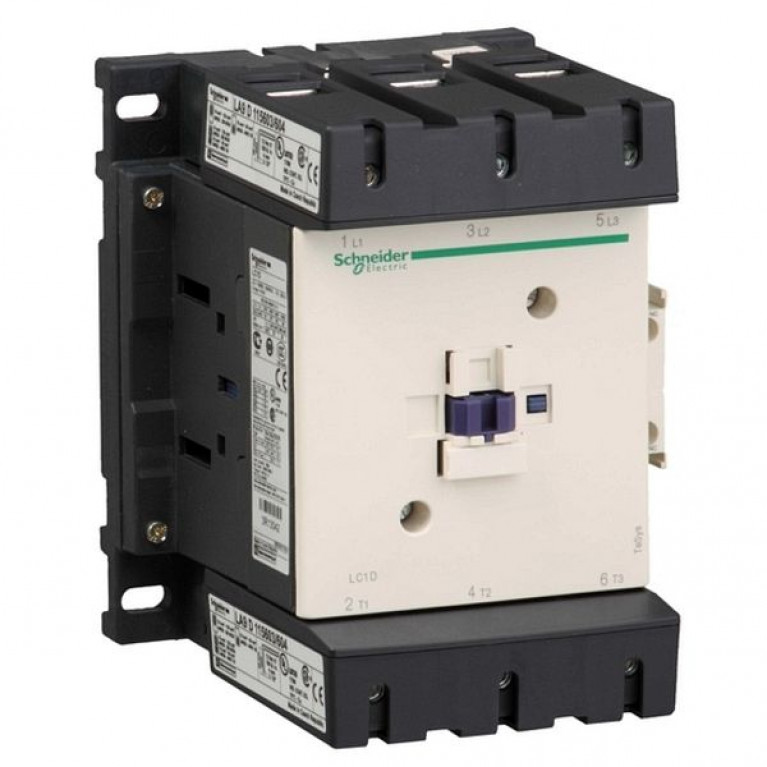 Контактор Schneider Electric TeSys LC1D 3P 150А 440//220В AC 80кВт, LC1D1505M7