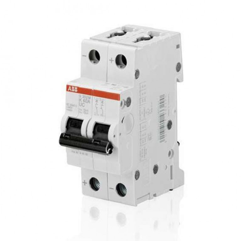 Автоматический выключатель ABB S200M 2P 2А (K) 10кА, 2CDS272061R0277
