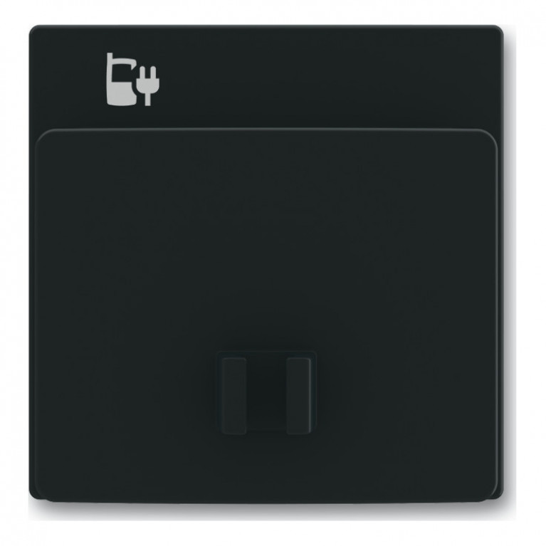 Накладка на розетку USB ABB FUTURE, черный бархат, 2CKA006400A0029