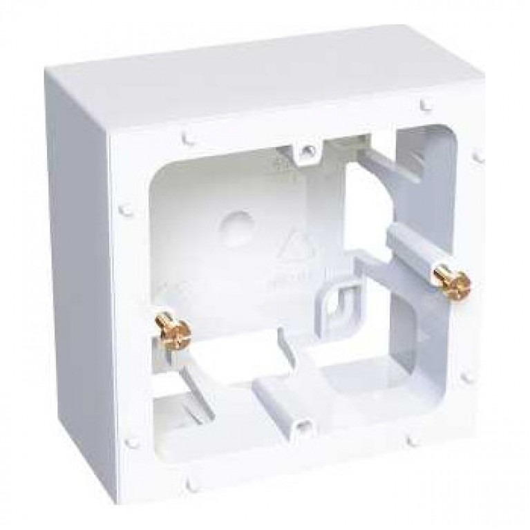 КОРОБКА НАР.МОНТАЖА 1X45 H=40ММ АНТИБАК