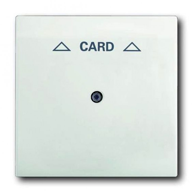 Накладка на карточный выключатель ABB IMPULS, белый бархат, 2CKA001753A0190