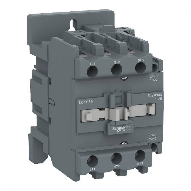Контактор Schneider Electric EasyPact TVS 3P 50А 400//220В AC, LC1E50M5