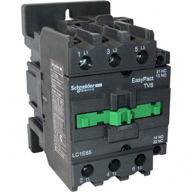 Контактор Schneider Electric EasyPact TVS 3P 65А 400//24В AC, LC1E65B5