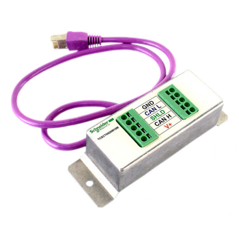 Разветвитель сети CANopen RJ45-2 пруж клеммы
