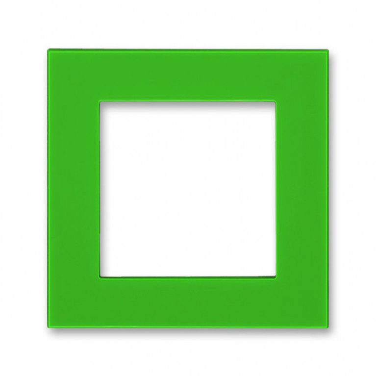 Накладка на рамку 1 пост ABB LEVIT, зелёный, 2CHH010150A8067