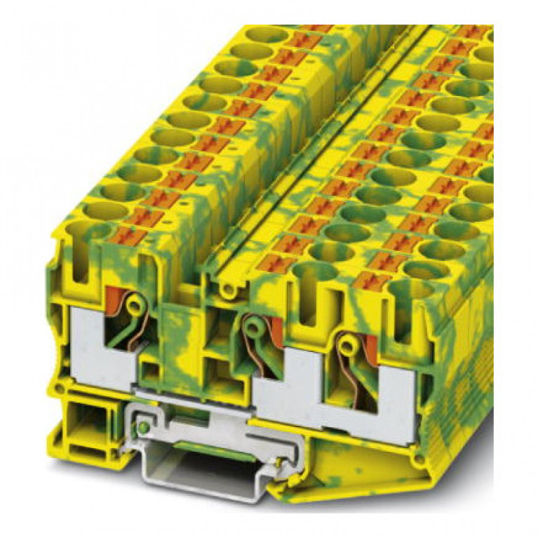 Клемма защитного провода PHOENIX CONTACT 0,5.10 мм², желто-зеленый, 3208745