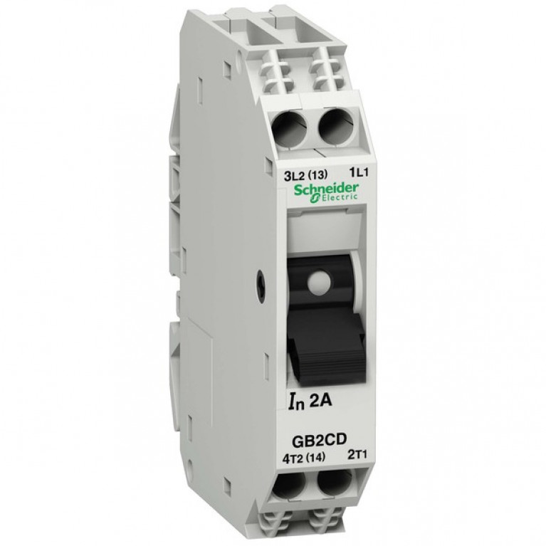 Автоматический выключатель Schneider Electric TeSys GB2 1P 8А 1.5кА, GB2CD14