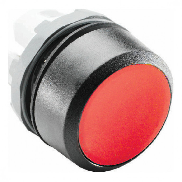 Кнопка MP1-10R красная (только корпус) без подсветки без фиксаци и