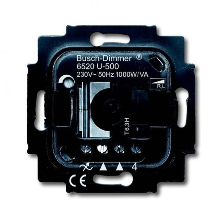 Механизм поворотного светорегулятора-переключателя ABB коллекции BJE, 200 Вт, 2CKA006520A0227