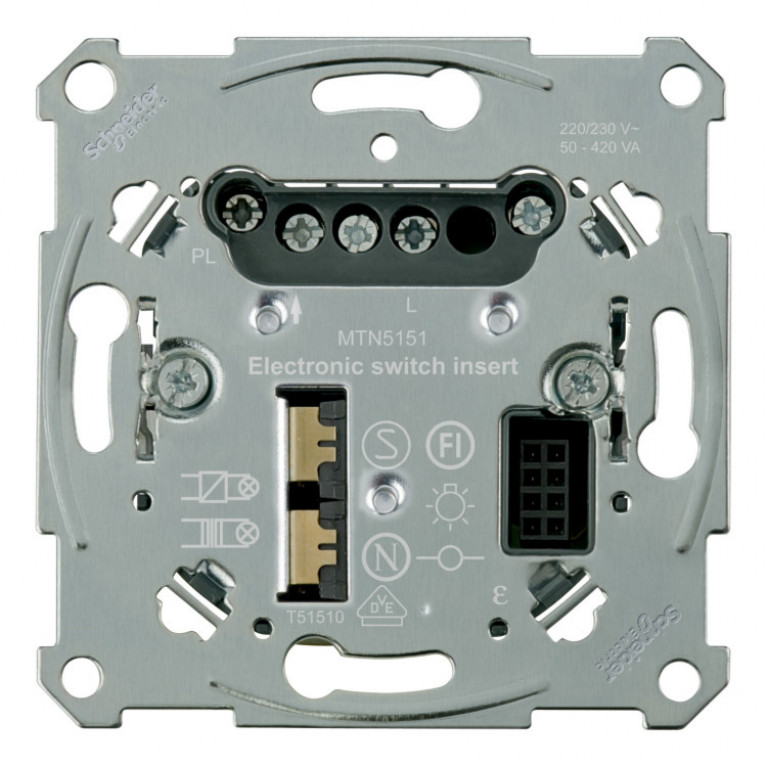 Механизм электронного выключателя Schneider Electric MERTEN D-LIFE, MTN5151-0000