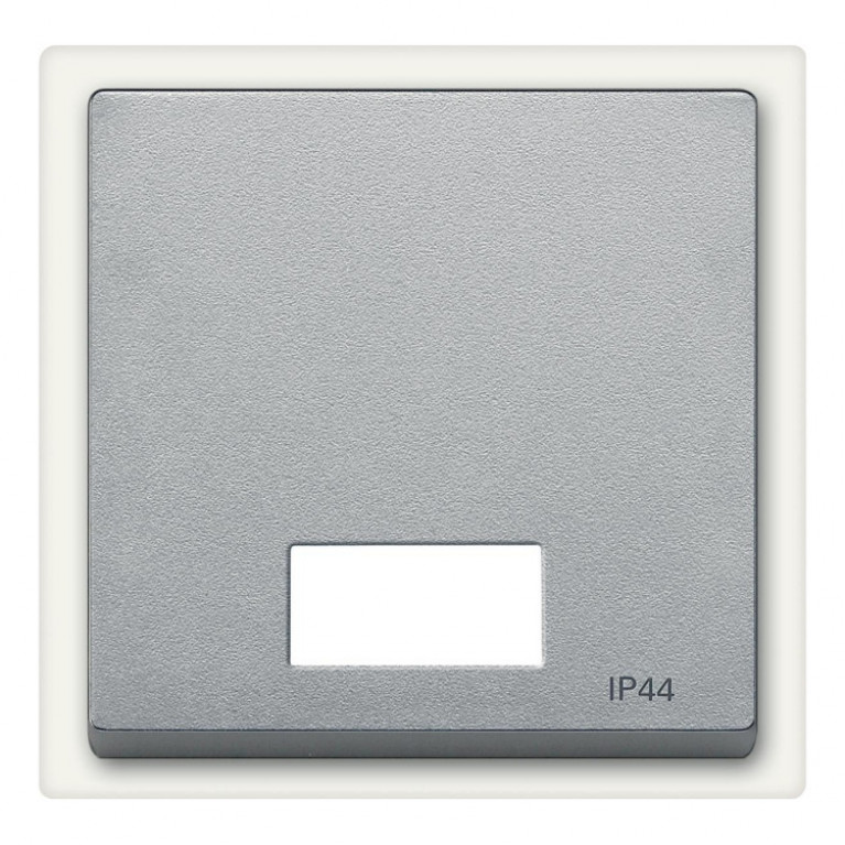 КЛАВИША X1 С ИНДИКАЦИЕЙ IP44 , АЛЮМИНИЙ
