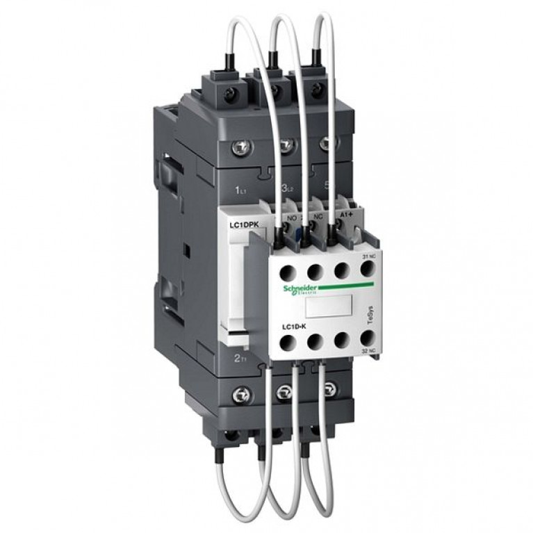 Контактор Schneider Electric TeSys LC1D 3P 400//380В AC 30кВт, LC1DPKQ7
