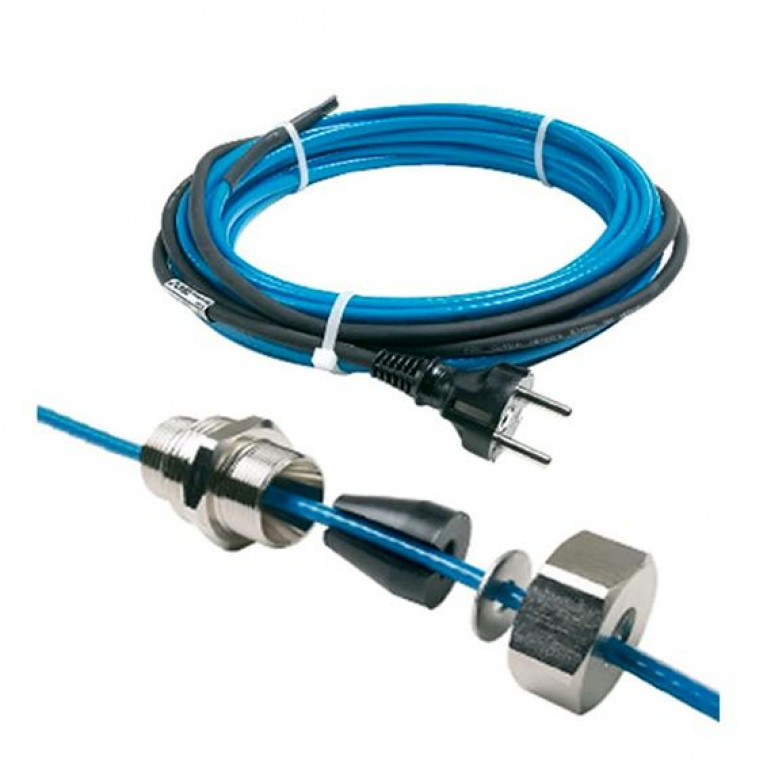 Нагревательный кабель DEVIpipeheat™ DPH-10, с вилкой      25 м               250 Вт при +10°C