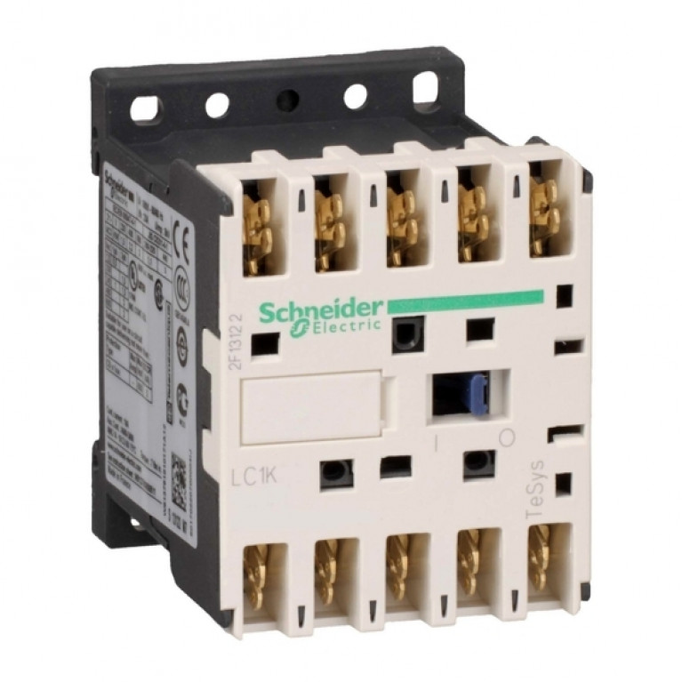 Контактор Schneider Electric TeSys LC1K 3P 12А 400//220В AC 5.5кВт, LC1K12107M7