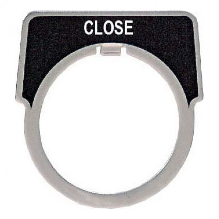 МАРКИР. ПЛАСТИНА CLOSE