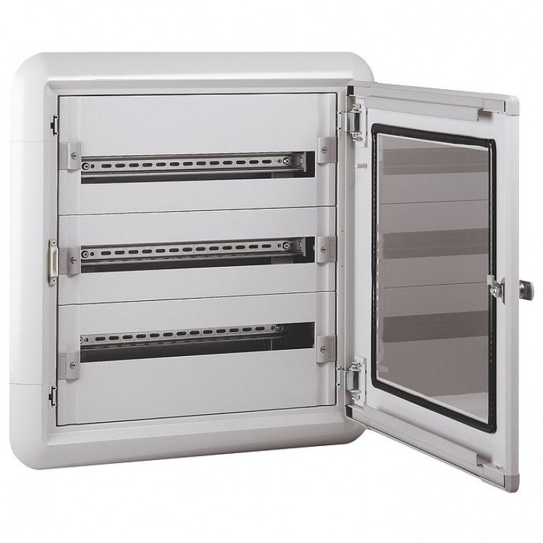 Шкаф распределительный встроенный XL³ 160 - для модульного оборудования - 3 рейки - 72 модуля