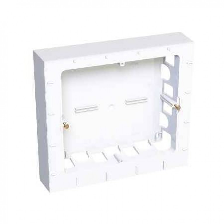 КОРОБКА НАР.МОНТАЖА 2X3Х45 Н=40ММ R9003