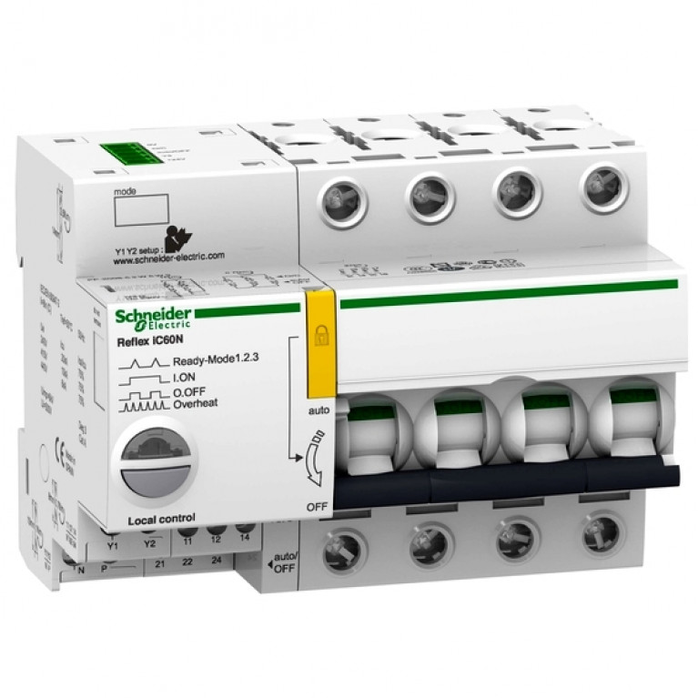 Автоматический выключатель Schneider Electric Acti9 4P 16А (C) 10кА, A9C62416