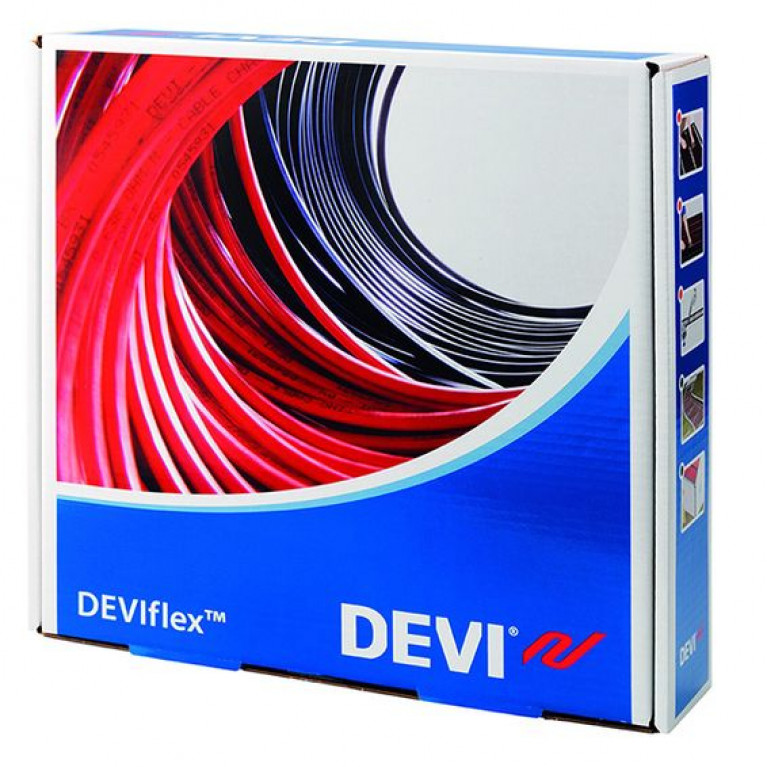 Нагревательный кабель DEVIflex™ 10T                          100 Вт              10 м