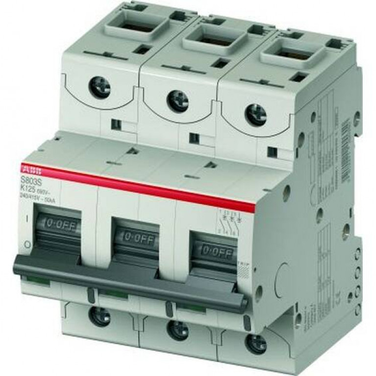 Автоматический выключатель ABB S800C 3P 25А (K) 15кА, 2CCS883001R0517