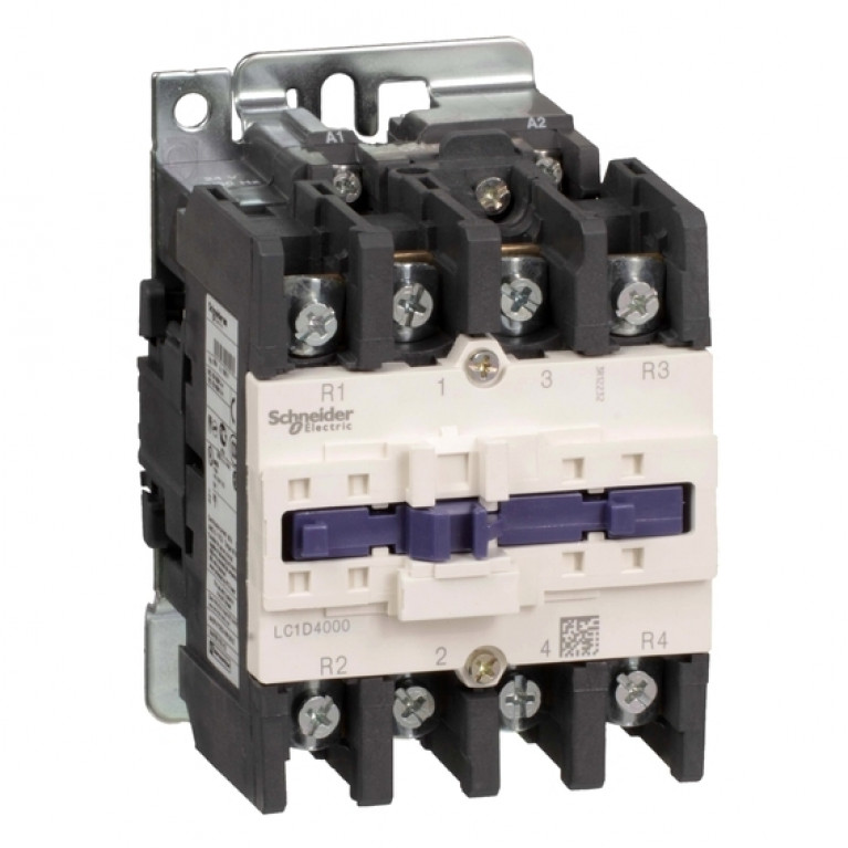 Контактор Schneider Electric TeSys LC1D 4P 60А 400//24В AC, LC1D40008B7