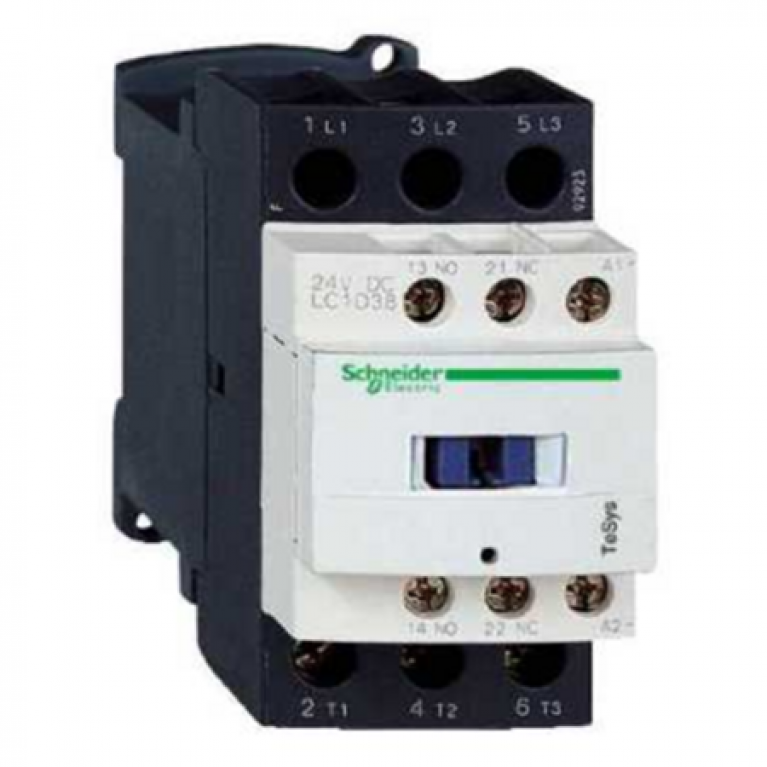 Контактор Schneider Electric TeSys LC1D 3P 38А 400//110В DC 18.5кВт, LC1D386FD