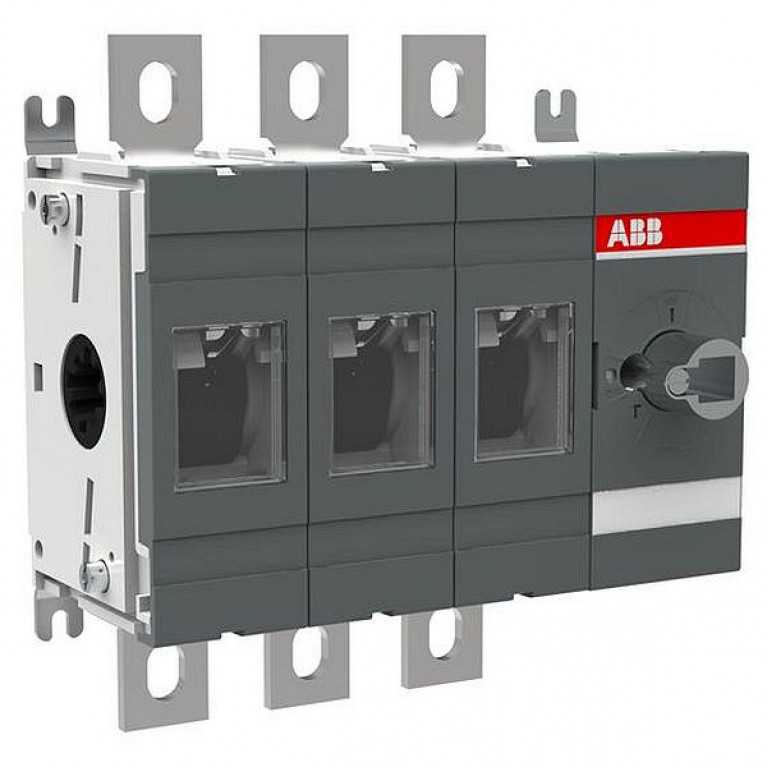 Рубильник ABB OT 400А 3P, фронтальное исполнение, без рукоятки, 1SCA022727R8180