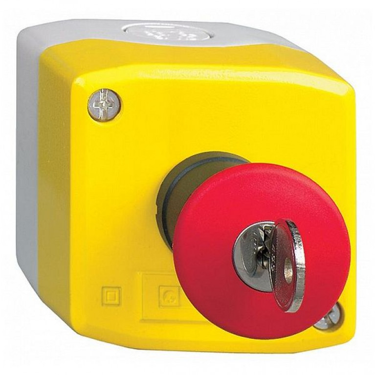 Кнопочный пост аварийной остановки Schneider Electric Harmony XALK, 1 кнопка, XALK188E