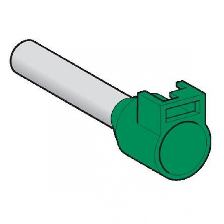 НАКОНЕЧНИК С ВОЗМОЖН КРЕПЛЕНИЯ ЯЗЫЧКА ДЛЯ МАРКИРОВКИ AR1SC03, СРЕДНИЙ,6ММ2 ЗЕЛЕН