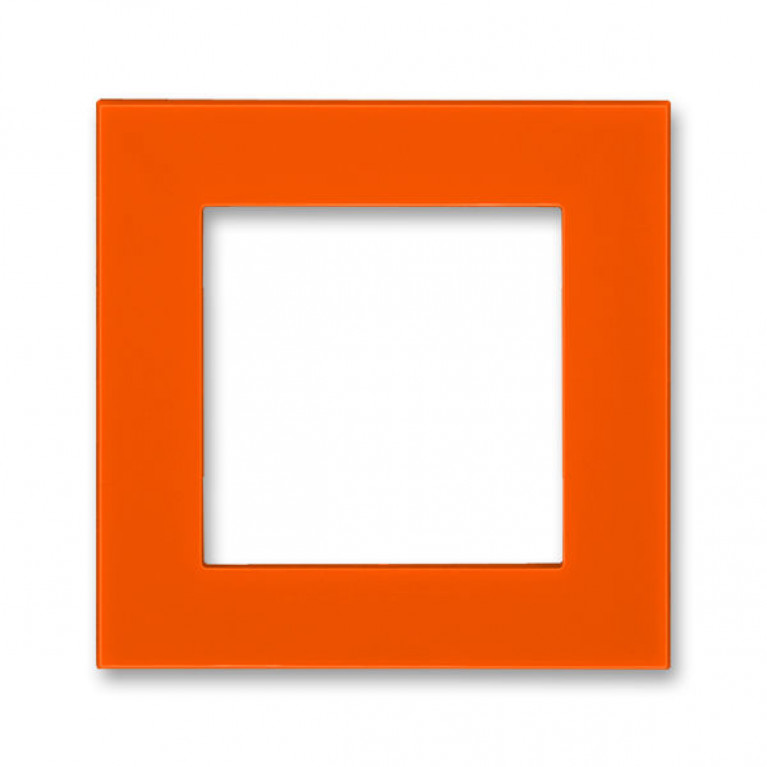 Накладка на рамку 1 пост ABB LEVIT, оранжевый, 2CHH010150A8066