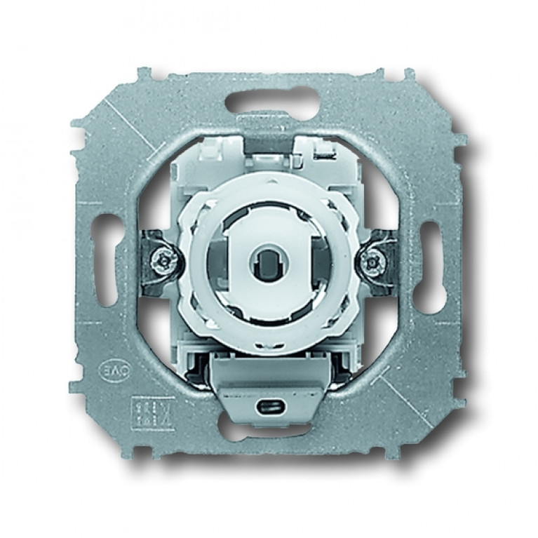 Механизм переключателя 2-клавишного ABB IMPULS, с подсветкой, скрытый монтаж, 2CKA001012A1671