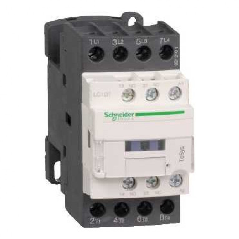 КОНТАКТОР D 4P (4НО), АС1 40 А, НО+НЗ, 240V 50//60 ГЦ,
